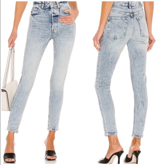 🆕Free People Mom Jeans - Picture 1 of 8